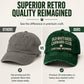 Retro Distressed Embroidered Baseball Cap