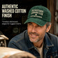 Retro Distressed Embroidered Baseball Cap