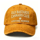 Retro Distressed Embroidered Baseball Cap