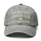 Retro Distressed Embroidered Baseball Cap