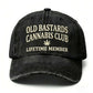 Retro Distressed Embroidered Baseball Cap