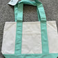 Large Capacity Color Block Canvas Bag