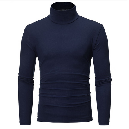 🔥✨Men's Slim Fit Mock Turtleneck Top – Sleek, Stretchy, Modern Everyday Essential