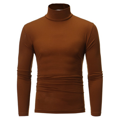 🔥✨Men's Slim Fit Mock Turtleneck Top – Sleek, Stretchy, Modern Everyday Essential