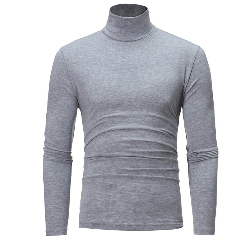 🔥✨Men's Slim Fit Mock Turtleneck Top – Sleek, Stretchy, Modern Everyday Essential