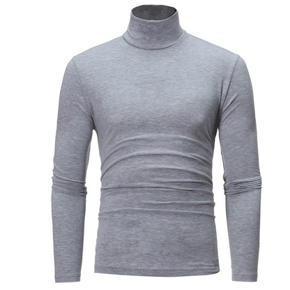 🔥✨Men's Slim Fit Mock Turtleneck Top – Sleek, Stretchy, Modern Everyday Essential