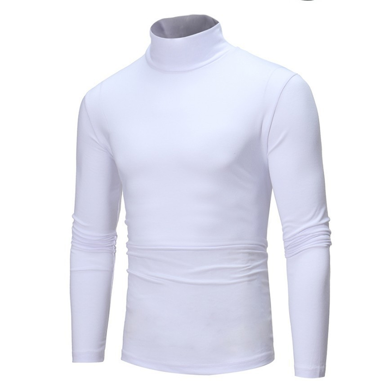 🔥✨Men's Slim Fit Mock Turtleneck Top – Sleek, Stretchy, Modern Everyday Essential
