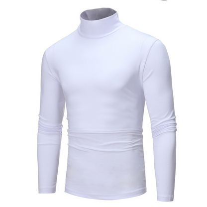 🔥✨Men's Slim Fit Mock Turtleneck Top – Sleek, Stretchy, Modern Everyday Essential