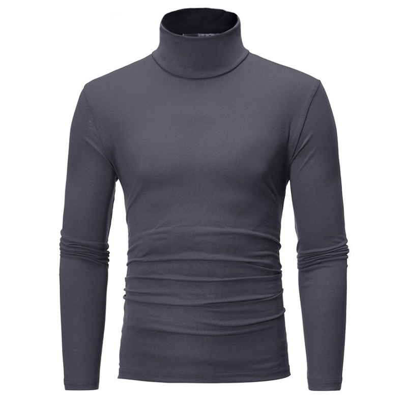 🔥✨Men's Slim Fit Mock Turtleneck Top – Sleek, Stretchy, Modern Everyday Essential