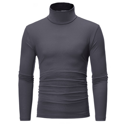🔥✨Men's Slim Fit Mock Turtleneck Top – Sleek, Stretchy, Modern Everyday Essential