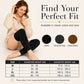 Unisex Extended Cashmere Knee Warmers