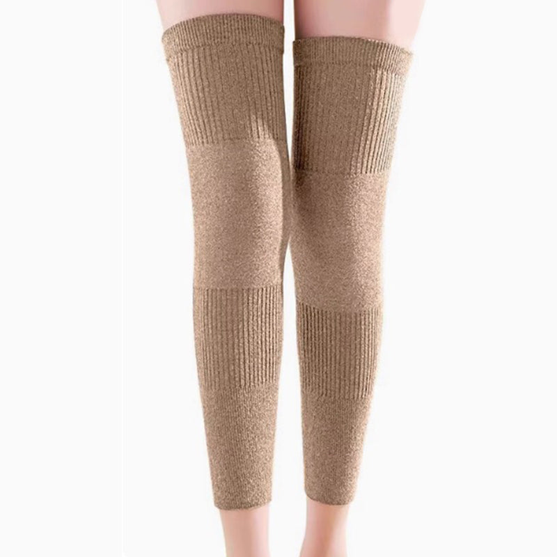 Unisex Extended Cashmere Knee Warmers