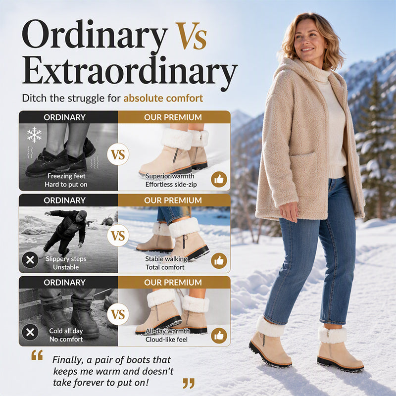 💖Women's Winter Warm Non-Slip Snow Boots