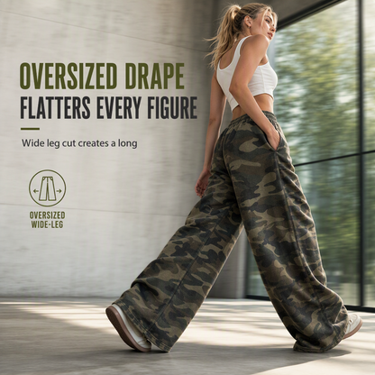 👖Women's Vintage Washed Wide-Leg Sweatpants✨