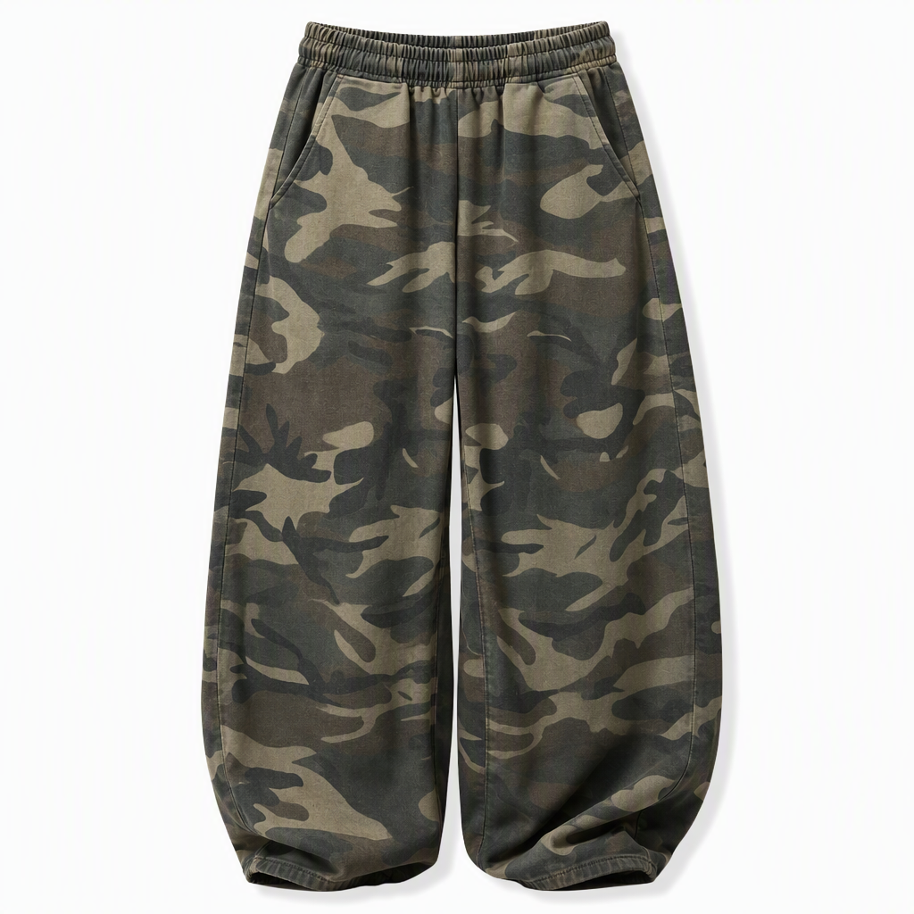 👖Women's Vintage Washed Wide-Leg Sweatpants✨