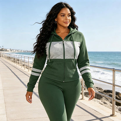 💖Women's Casual Slim Fit Hoodie & Pants Set