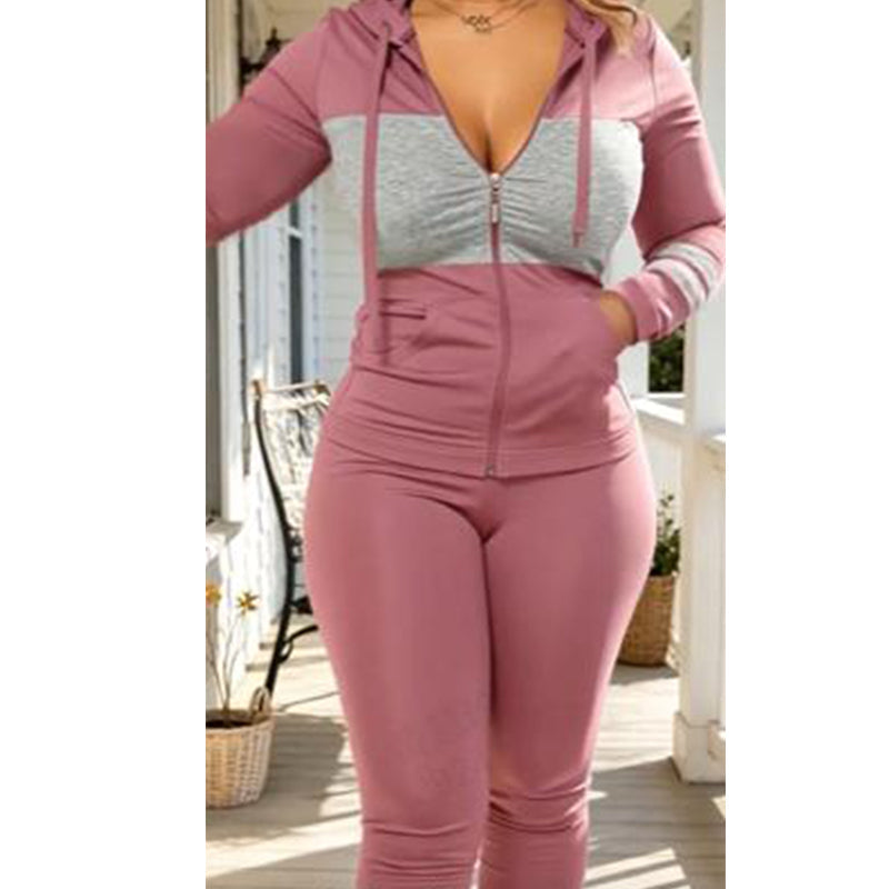 💖Women's Casual Slim Fit Hoodie & Pants Set