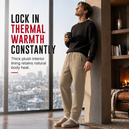 Unisex Thickened Warm Fleece Pants