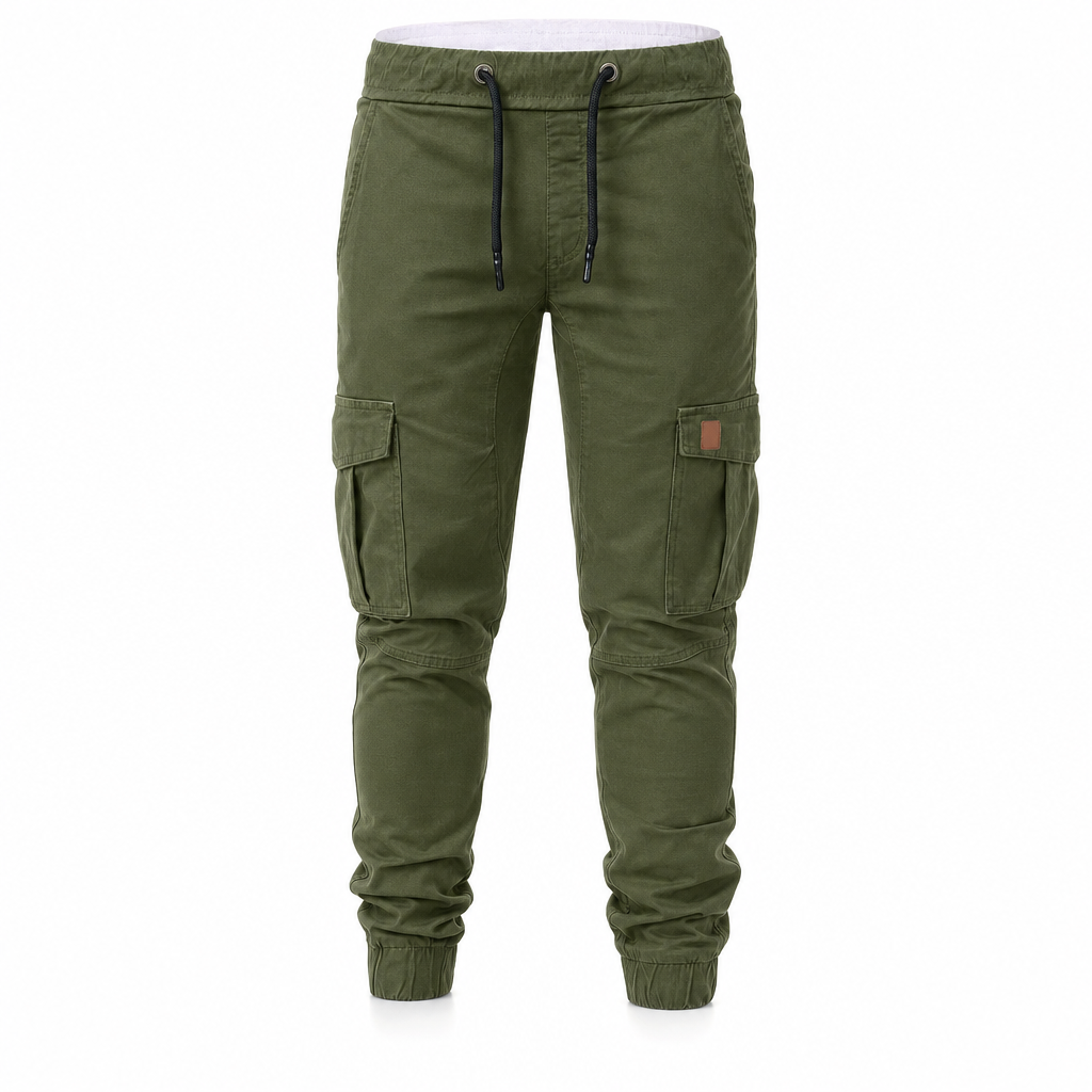 ✨Men's Casual Solid Color Cargo Jogger Pants