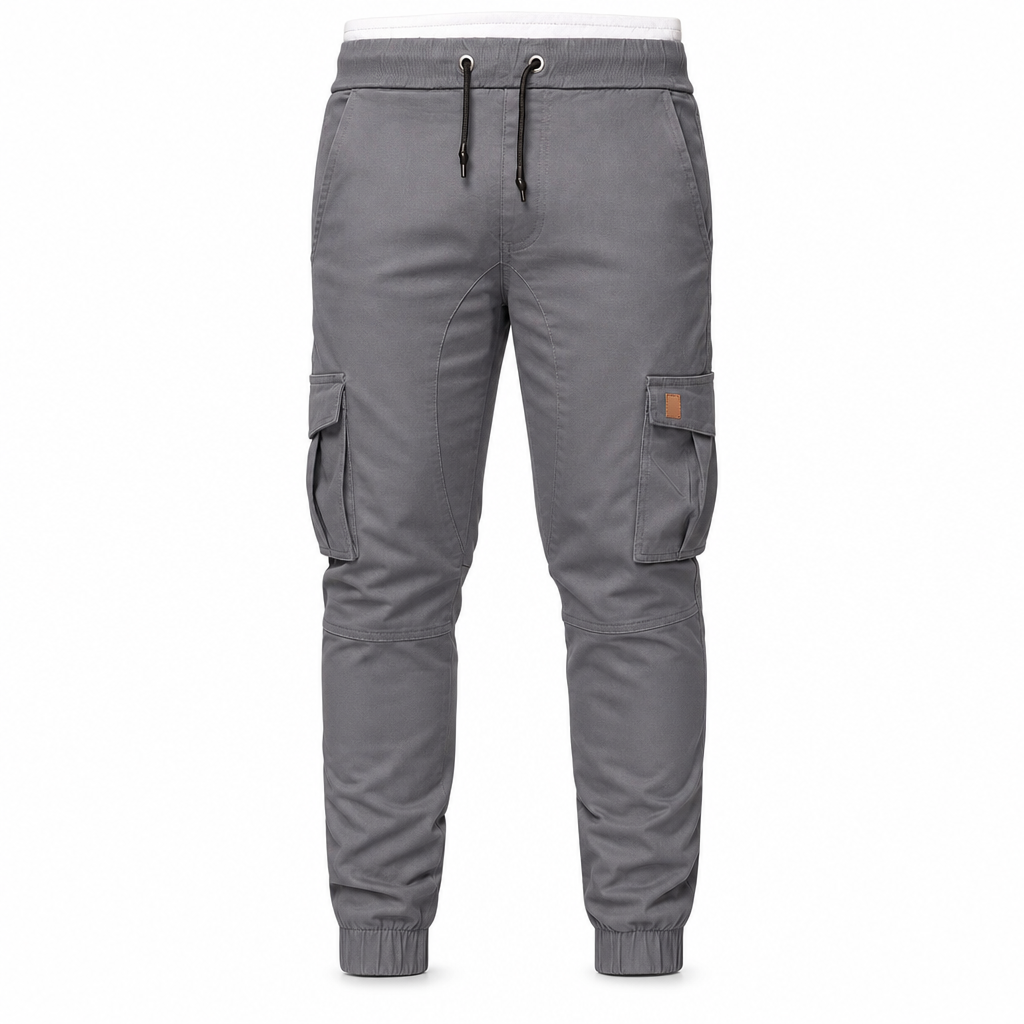 ✨Men's Casual Solid Color Cargo Jogger Pants