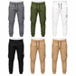 ✨Men's Casual Solid Color Cargo Jogger Pants