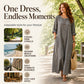 👗 Easy Style, Pockets Included | Women's Relaxed Maxi Dress