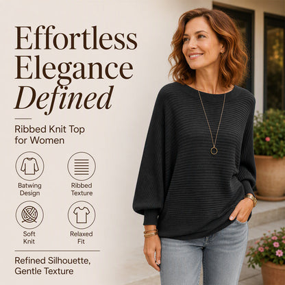 💖Women's Oversized Ribbed Knit Sweater