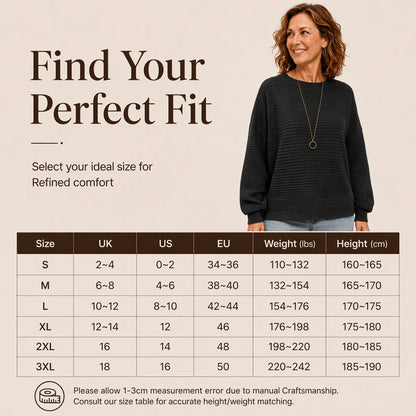 💖Women's Oversized Ribbed Knit Sweater
