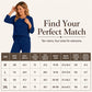 Women's Ribbed Knit Top & Straight Pants Set