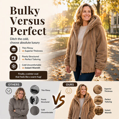 🔥✨☁️Soft & Skin-Friendly, Everyday Casual🧥 Women's Hooded Jacket – Comfortable Fabric & Relaxed Fit ✨