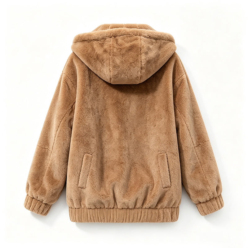🔥✨☁️Soft & Skin-Friendly, Everyday Casual🧥 Women's Hooded Jacket – Comfortable Fabric & Relaxed Fit ✨