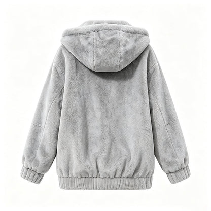 🔥✨☁️Soft & Skin-Friendly, Everyday Casual🧥 Women's Hooded Jacket – Comfortable Fabric & Relaxed Fit ✨
