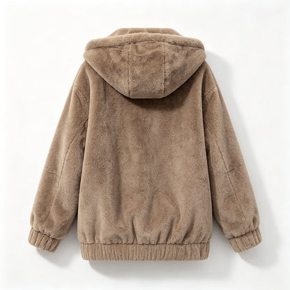 🔥✨☁️Soft & Skin-Friendly, Everyday Casual🧥 Women's Hooded Jacket – Comfortable Fabric & Relaxed Fit ✨