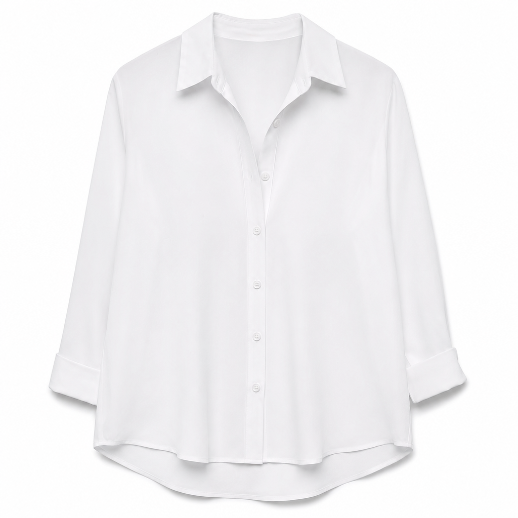 ✨👔 Women's Elegant Casual Long Sleeve Button-Down Blouse – Style and Comfort in One for Every Day✨