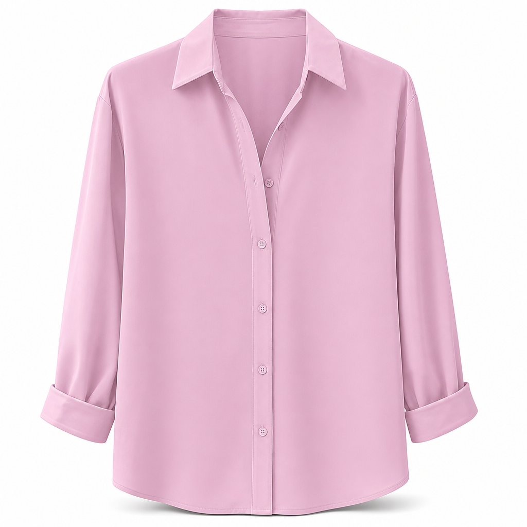 ✨👔 Women's Elegant Casual Long Sleeve Button-Down Blouse – Style and Comfort in One for Every Day✨