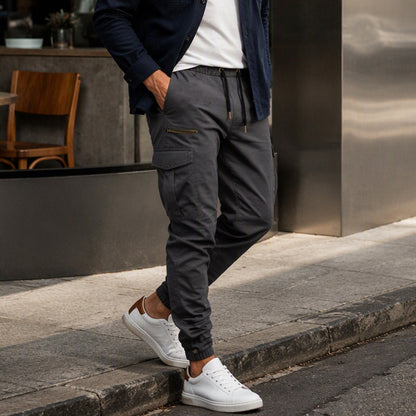 Men's Casual Slim Fit Cargo Pants