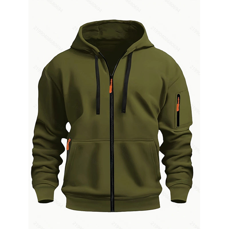 Men's Casual Thermal Hooded Jacket