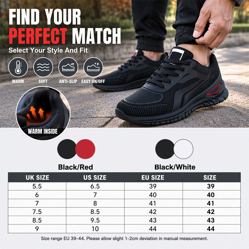 Men's Breathable Thermal Non-Slip Shoes