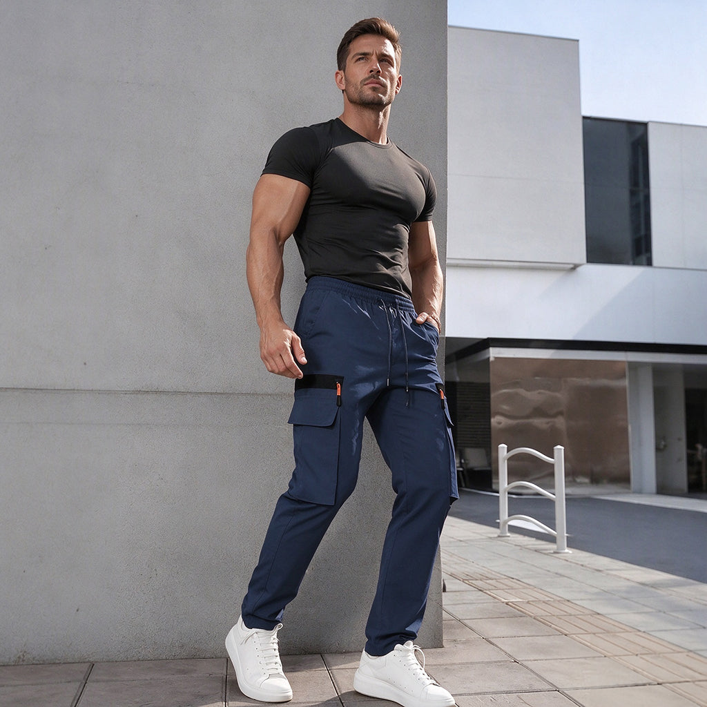 Men's Casual Multi-Pocket Cargo Pants