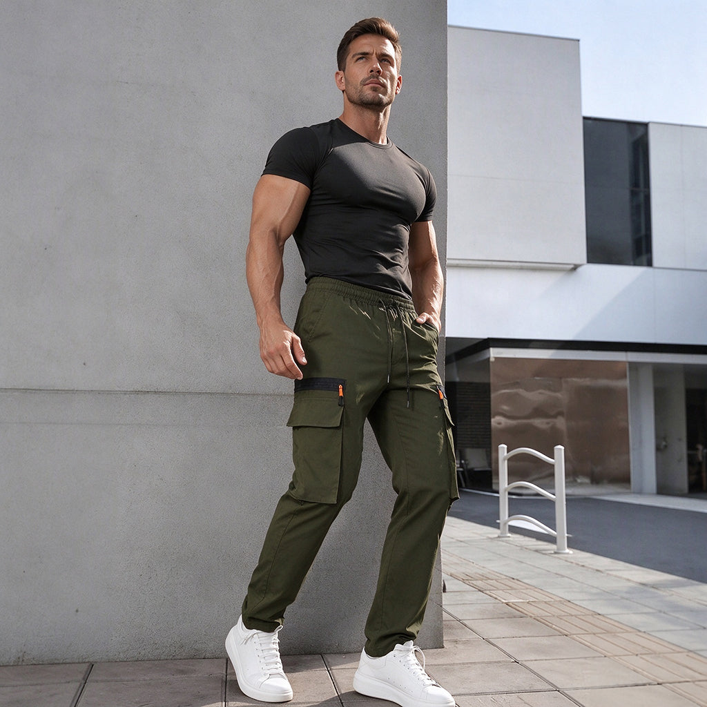 Men's Casual Multi-Pocket Cargo Pants