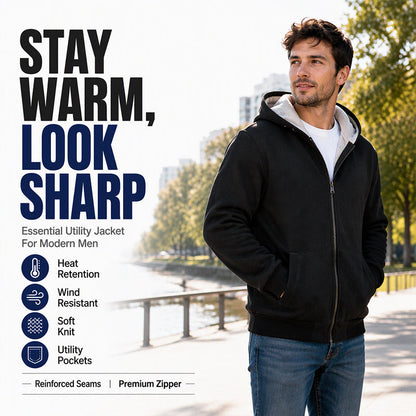 Men's Winter Warm Hooded Jacket