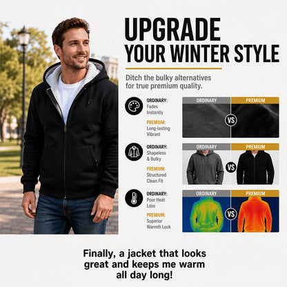 Men's Winter Warm Hooded Jacket