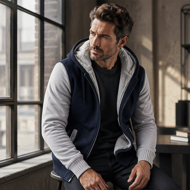 Men's Winter Warm Hooded Jacket