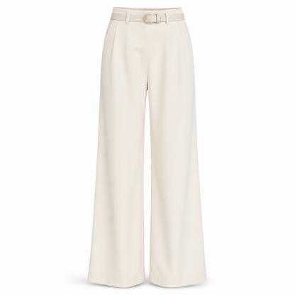 Women's Casual Wide Leg Suit Pants Autumn Winter Long Trousers