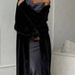 💖 🧸Women's Faux Mink Fleece Long Cardigan Sweater Fluffy Oversized Knit Coat for Autumn and Winter