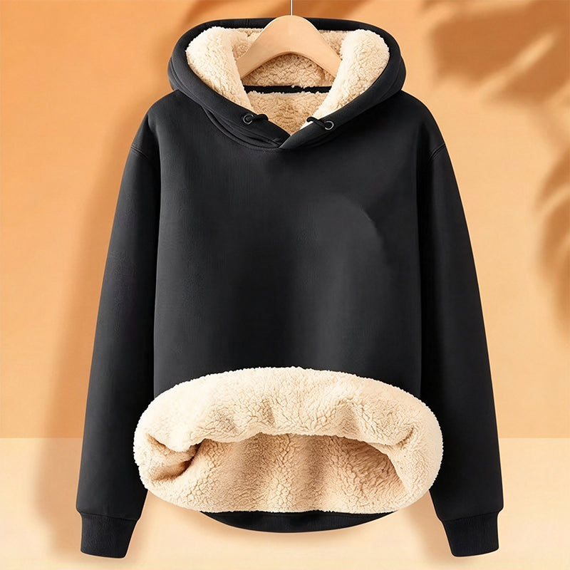 Men's Thickened Sherpa-Lined Hoodie
