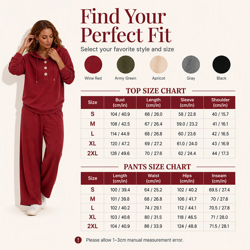 💖Women's Casual Hoodie and Lounge Pants Set