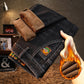 Men's Thick Plush-Lined Stretch Jeans
