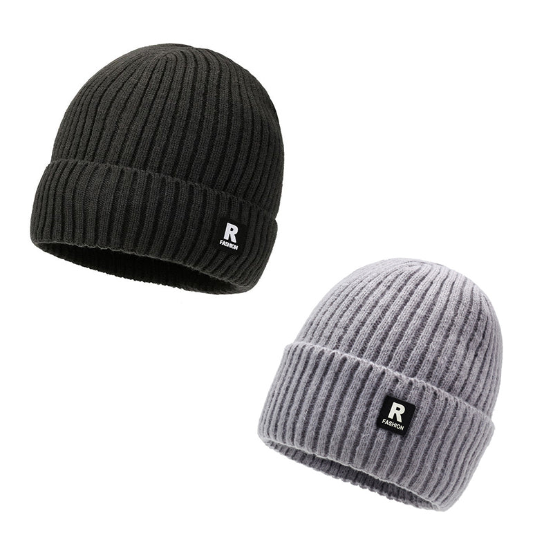 🧢 Men's Slouchy Knit Warm Skull Cap