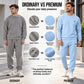 🌈 Men's Casual Textured Jacquard Sports Set